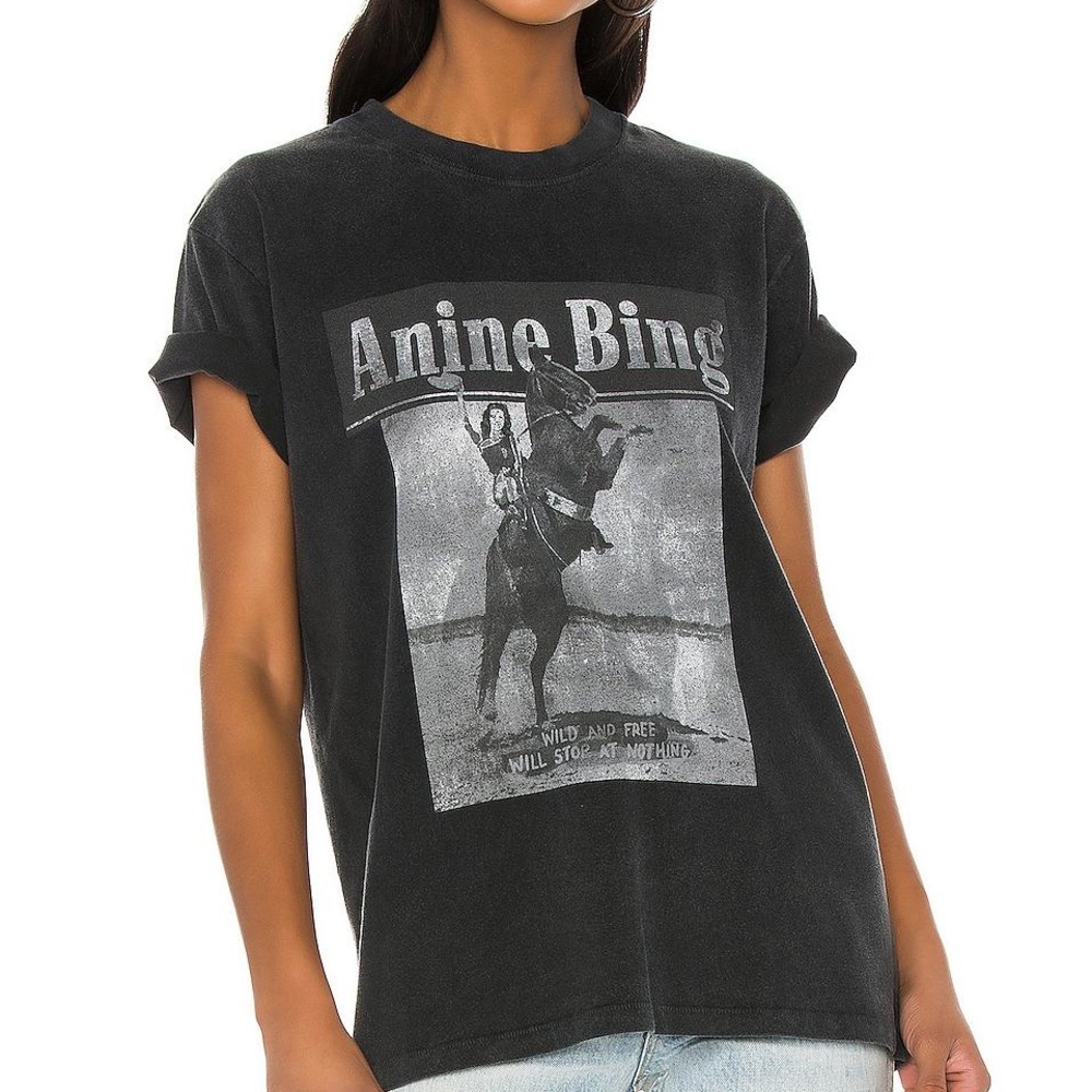 Anine Bing Wild and Free Tee XS